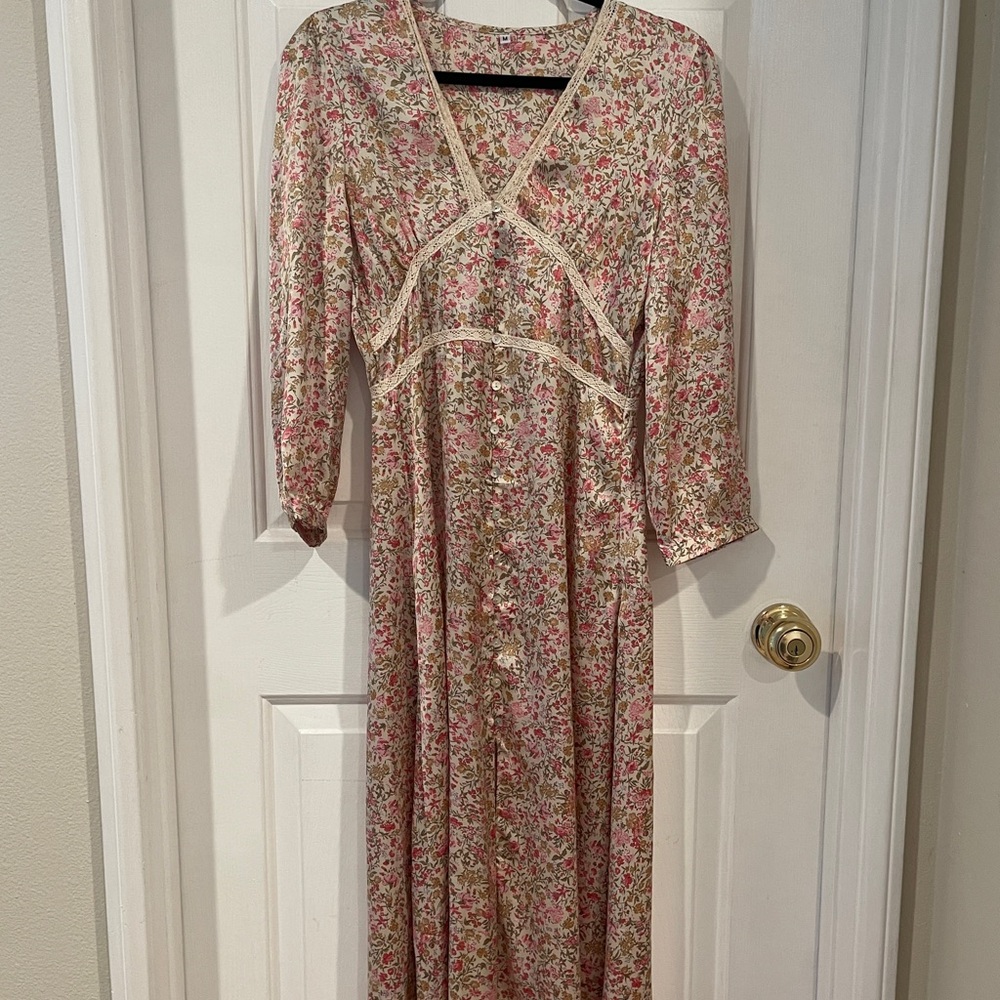 Floral Pink Dress